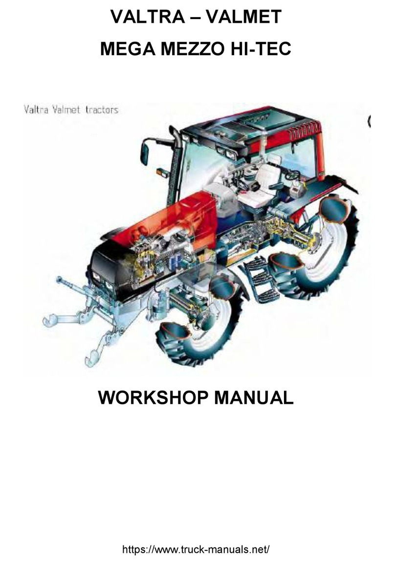 Valtra VALMET Series Instruction manual