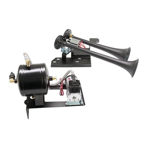 Klenn Air Horns GMTRK4 installation manual