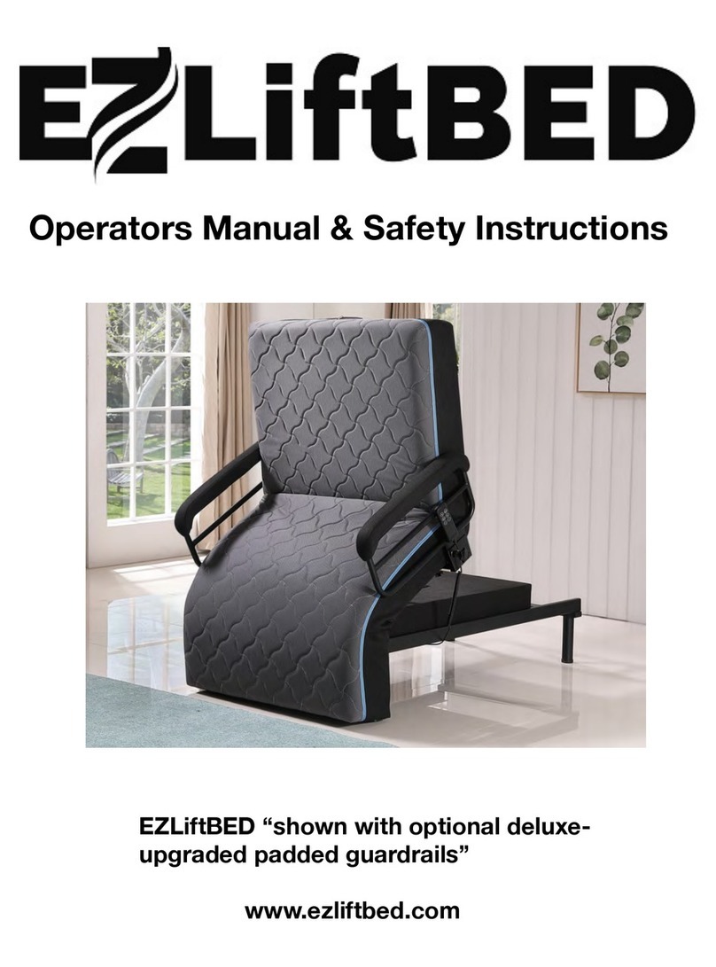 EZLiftBED EZLiftBED OPERATOR’S MANUAL & SAFETY INSTRUCTIONS