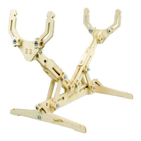 Foam-Flite Small-Pro Table Top Model Airplane Stand User manual