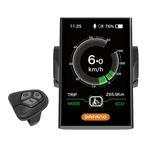 BAFANG M500 User manual