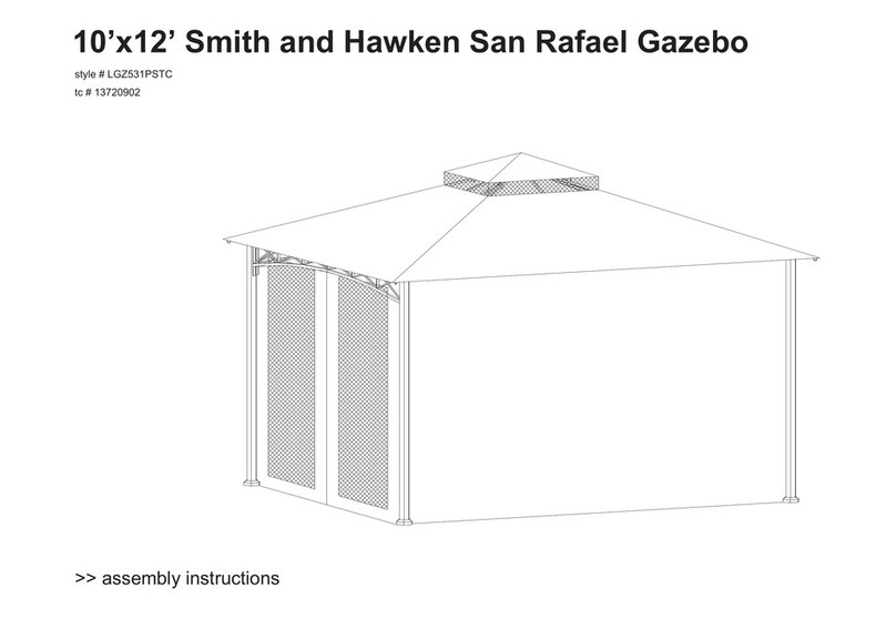 Smith and Hawken San Rafael Assembly instructions