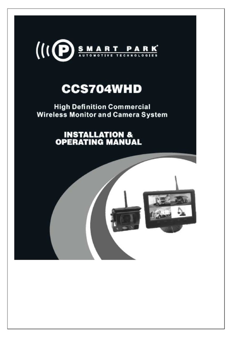 Smart Park CCS704WHD Installation and operation manual