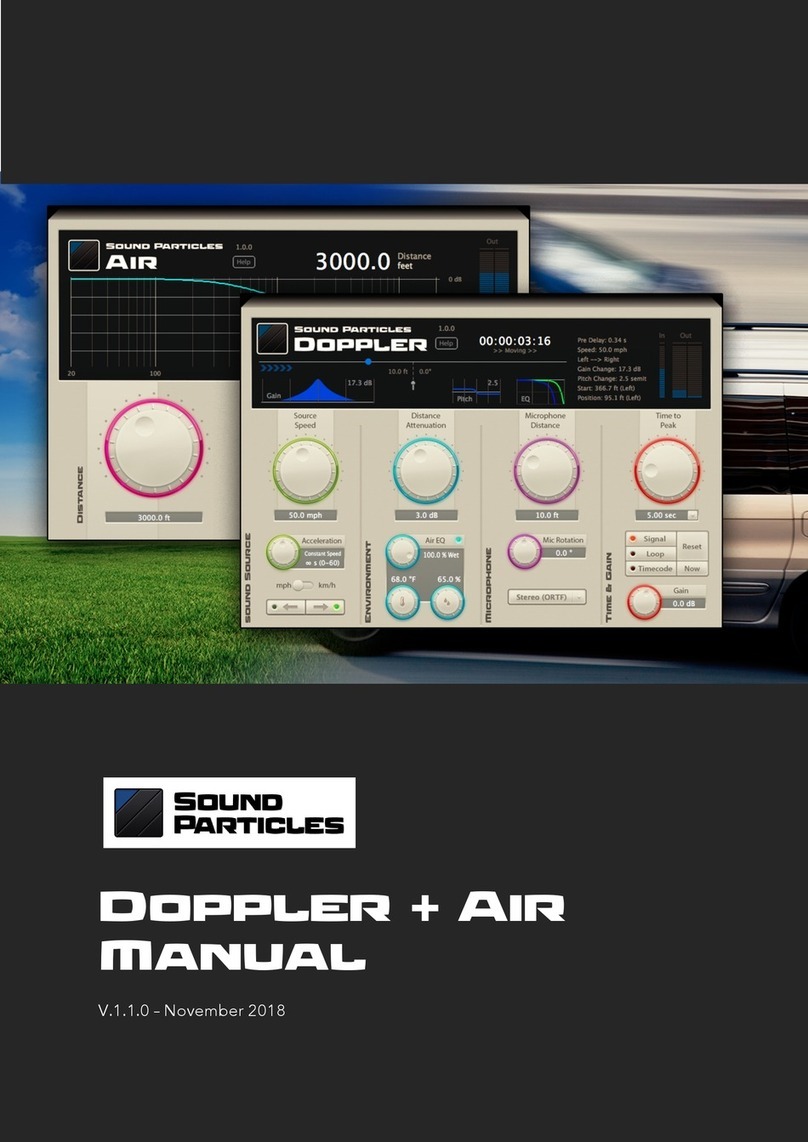 Sound Particles Doppler Air manual
