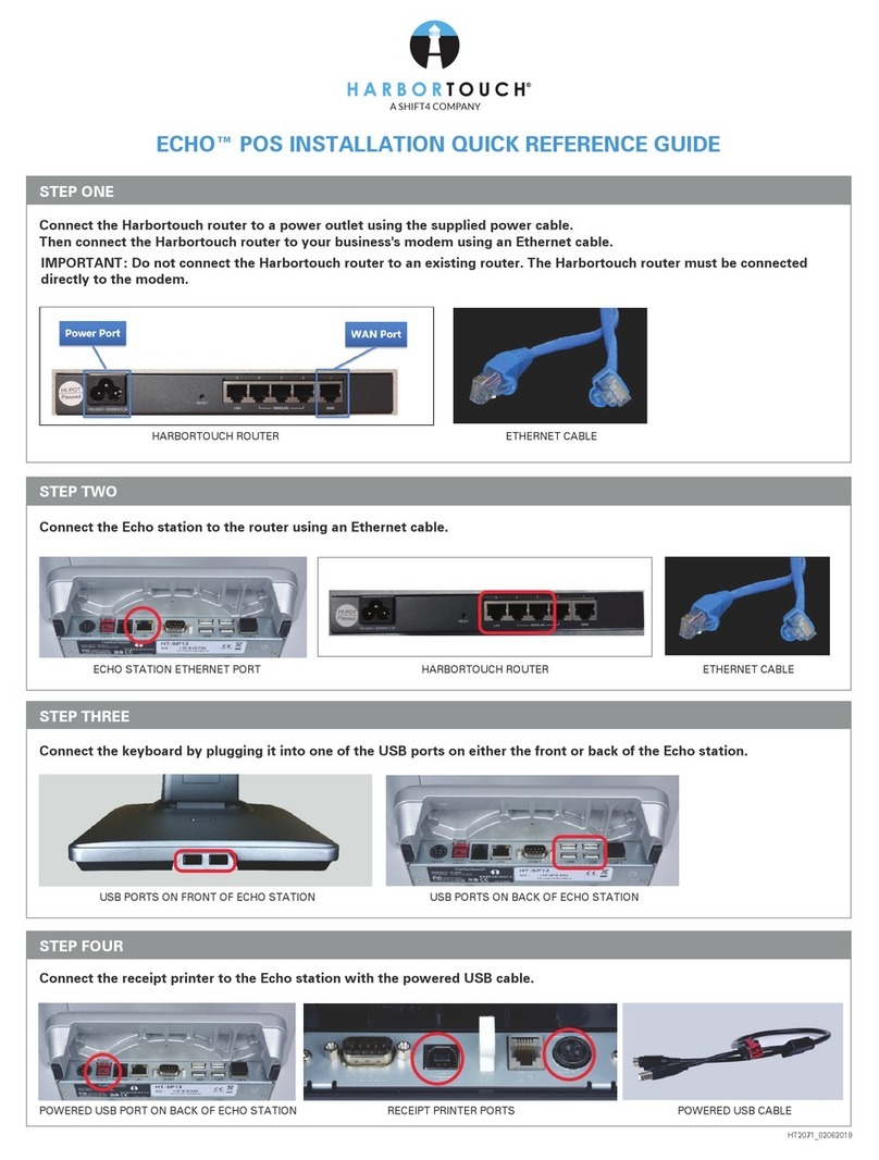 SHIFT4 HARBOURTOUCH ECHO User manual