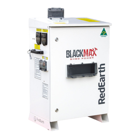RedEarth BlackMax User manual