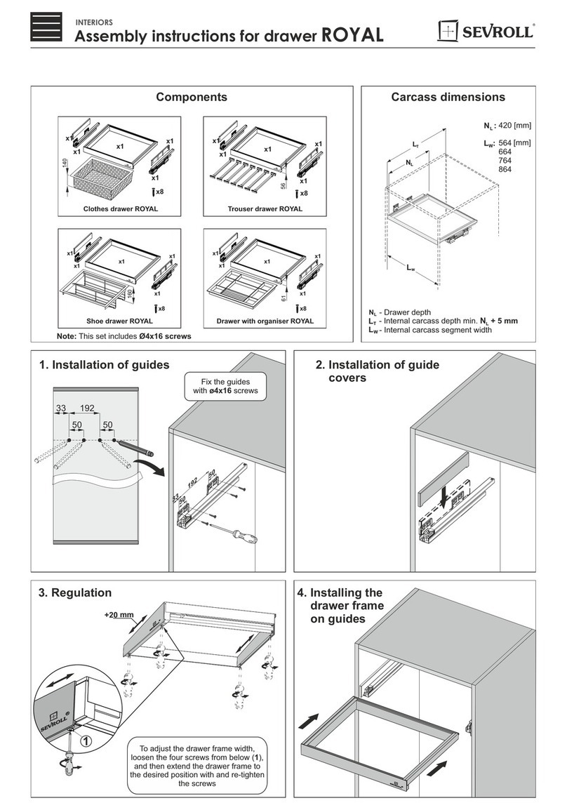 SEVROLL ROYAL User manual