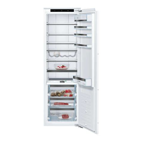 Bosch KIF81H Series Instructions for use