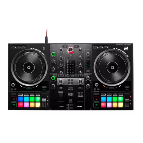 Hercules DJControl Inpulse 500 User manual