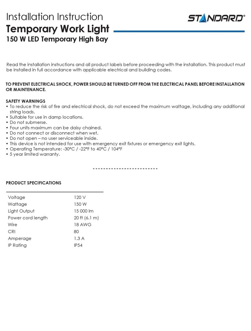 Standard 67046 Installation instruction