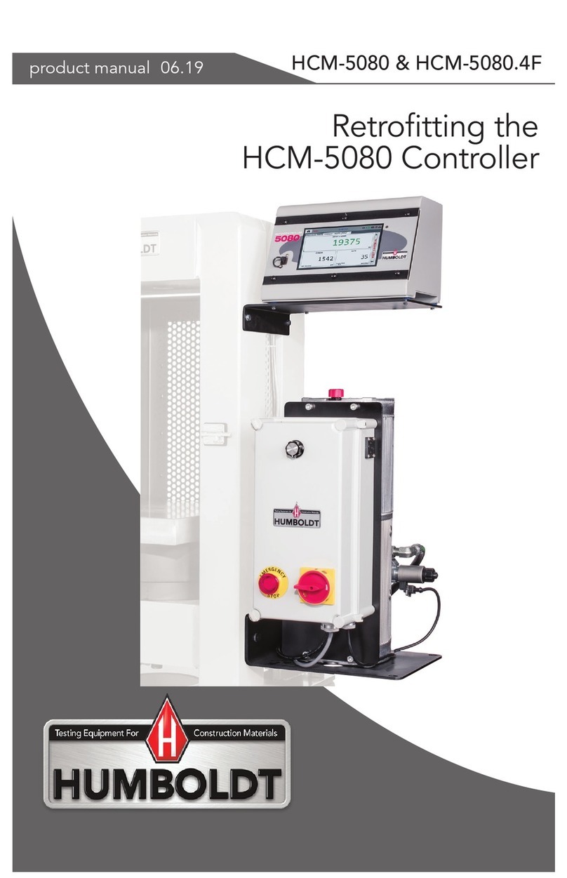 Humboldt HCM-5080 product manual