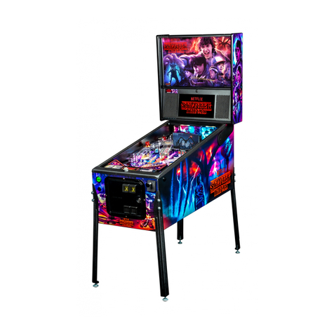 Stern Pinball NETFLIX STRANGER THINGS Series User manual
