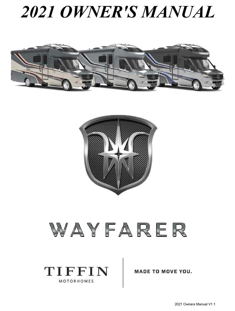 Tiffin Motorhomes WAYFARER 2021 owner's manual