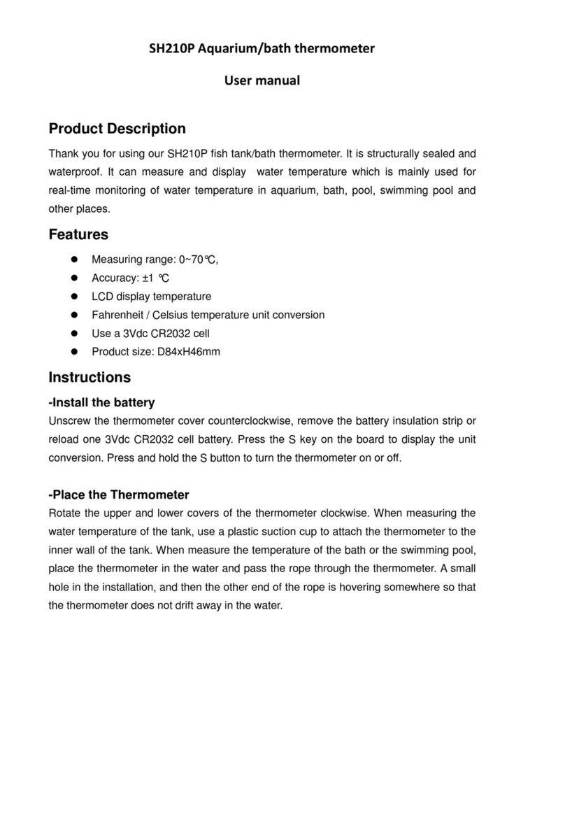 FGM SH210P user manual