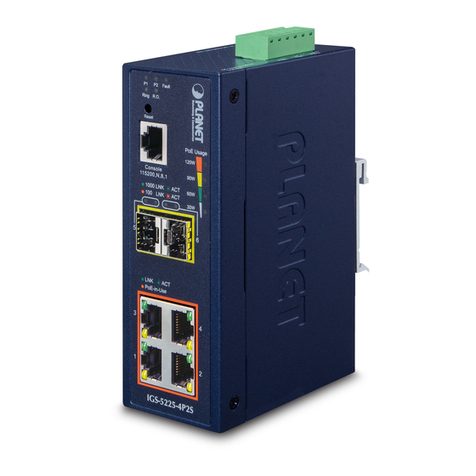 Planet Networking & Communication IGS-5225 Series user manual Planet Networking & Communication IGS-5225 Series user manual