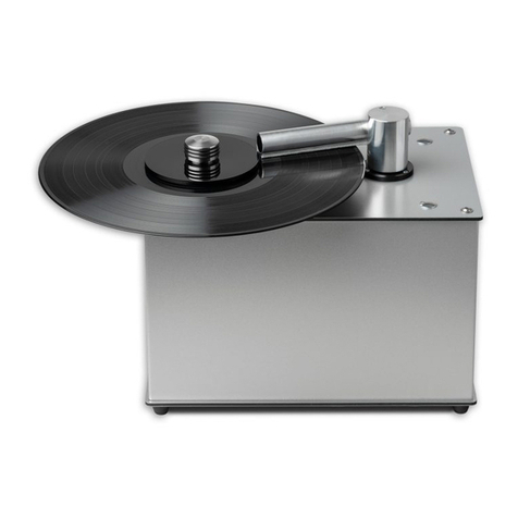 Pro-Ject Audio Systems VC-E Instructions for use Pro-Ject Audio Systems VC-E Instructions for use