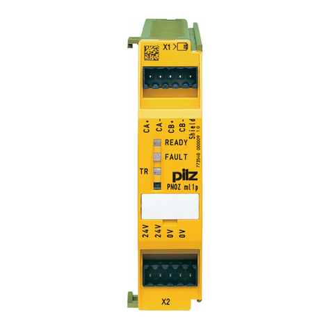Pilz PNOZ  ml1p operating manual