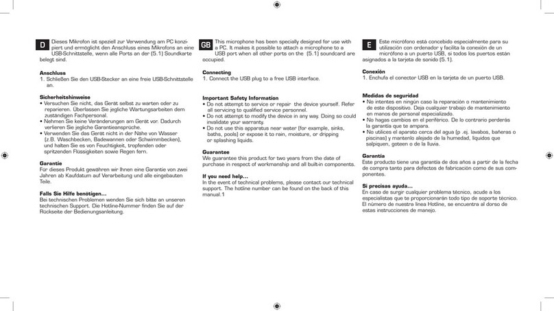 Speed Link SL-8708 User manual