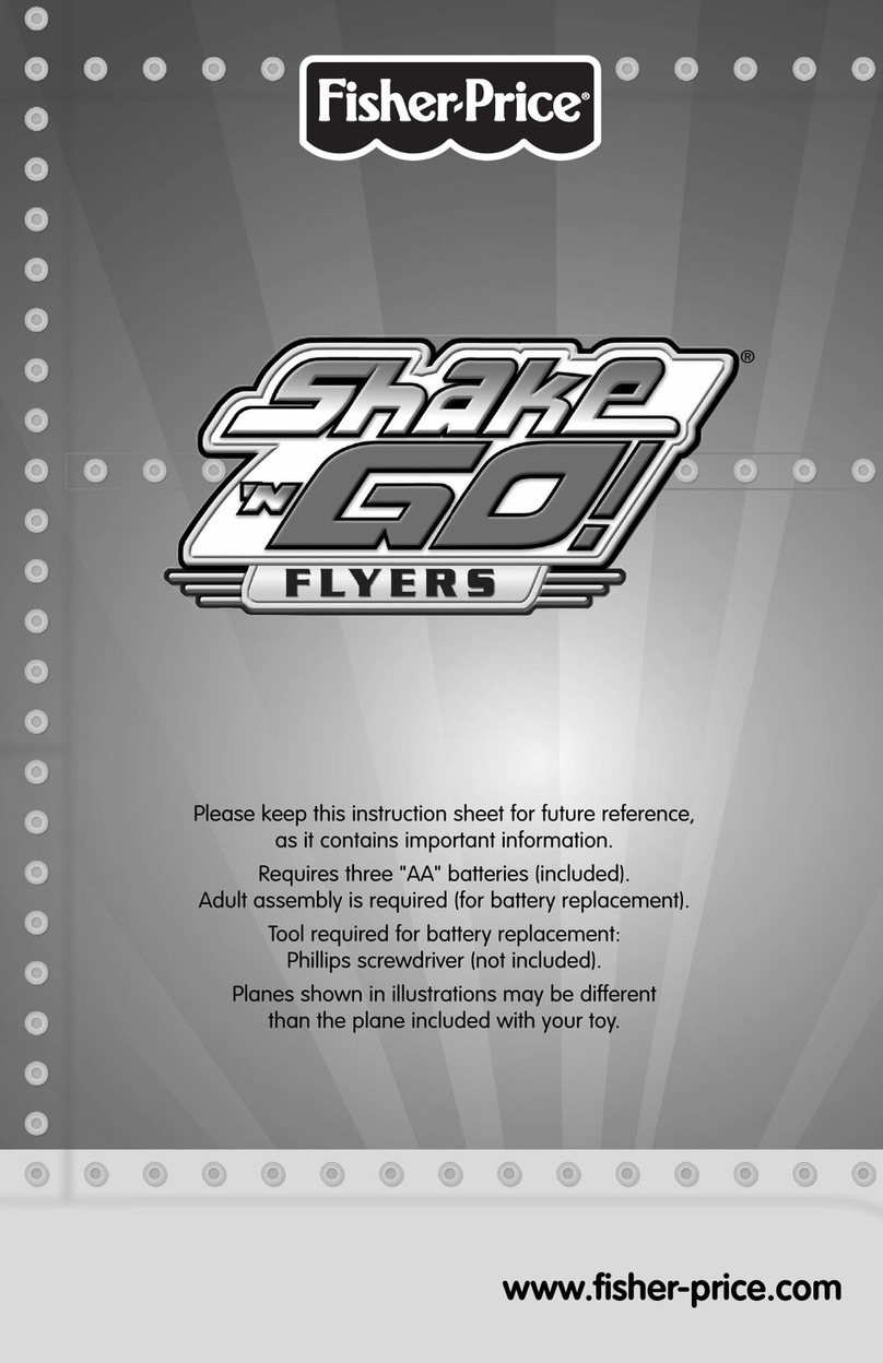Fisher-Price Shake 'n Go Flyers User manual