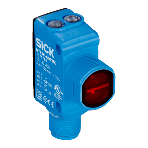SICK HTE18 Series operating instructions