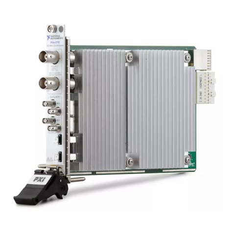 NI PXIe-5110 Manual