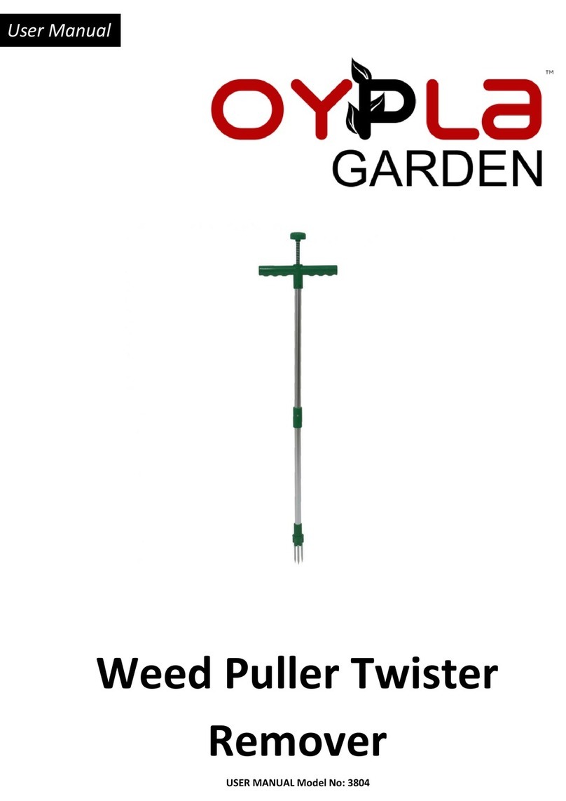 Oypla GARDEN 3804 user manual