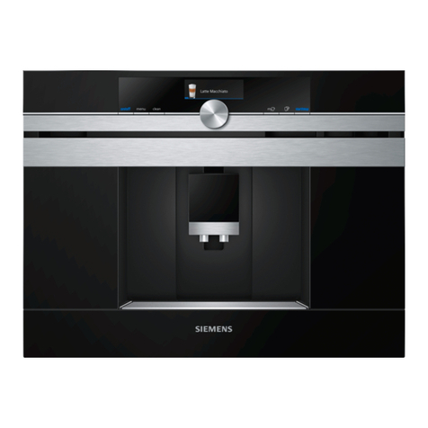 Siemens CT636LES6W User manual