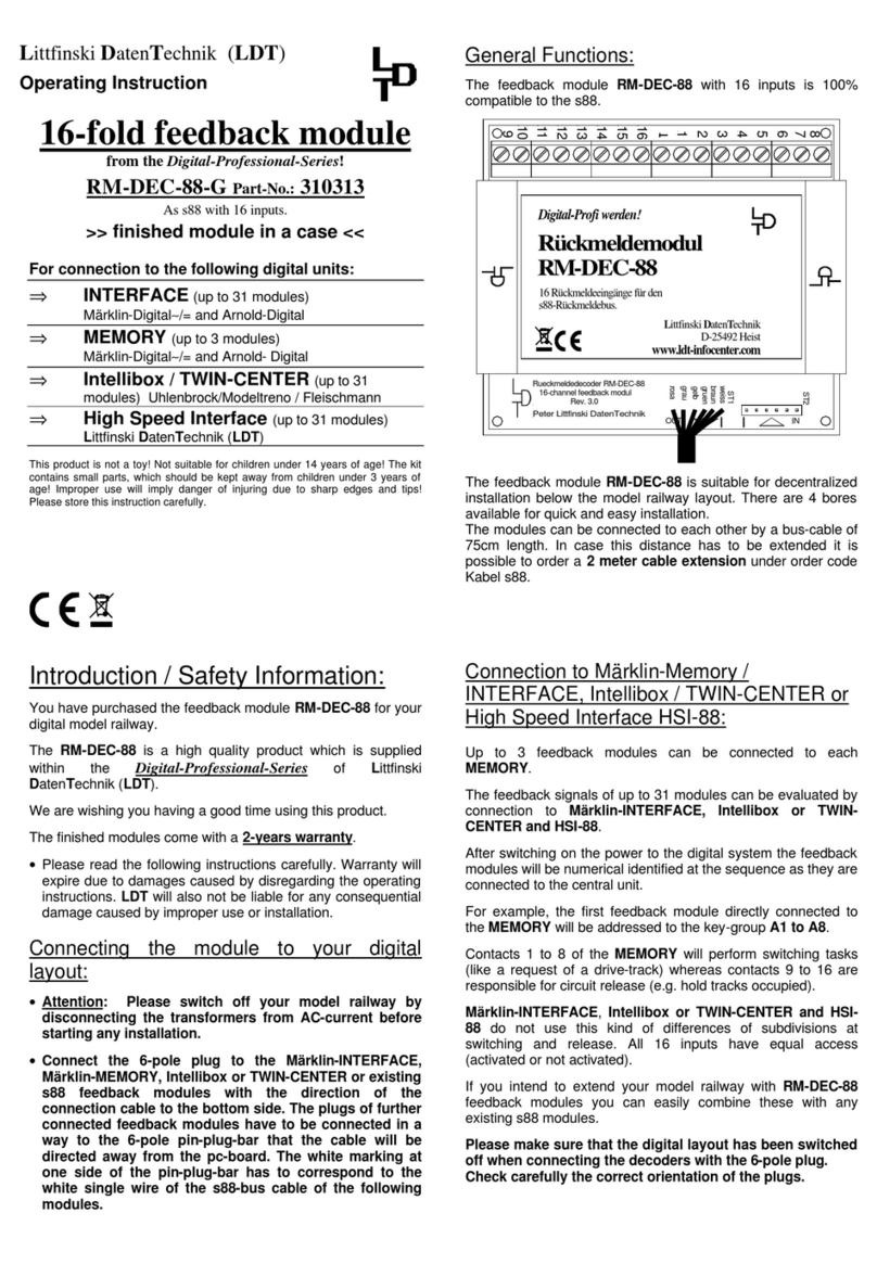LDT Digital-Professional Series operating instructions