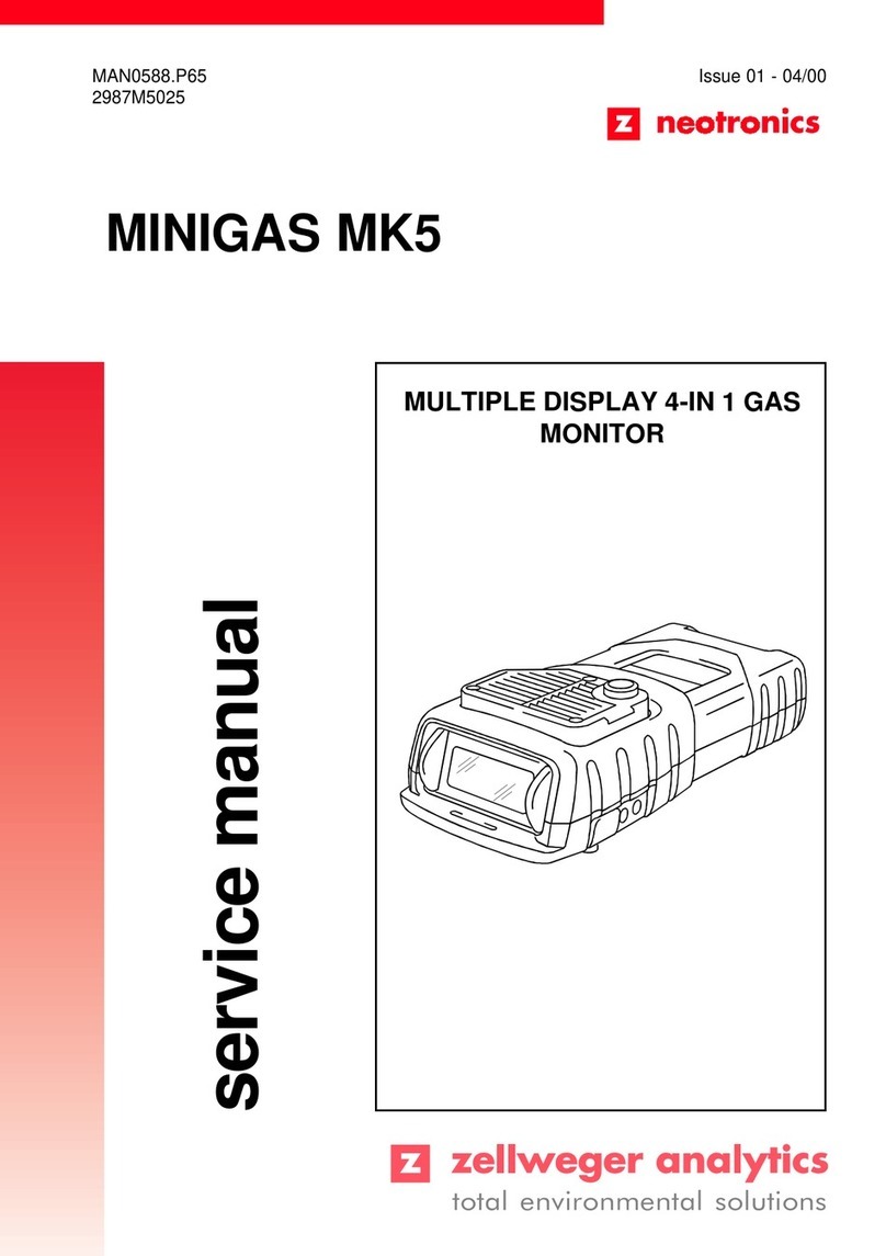 Zellweger MINIGAS MK5 Service manual