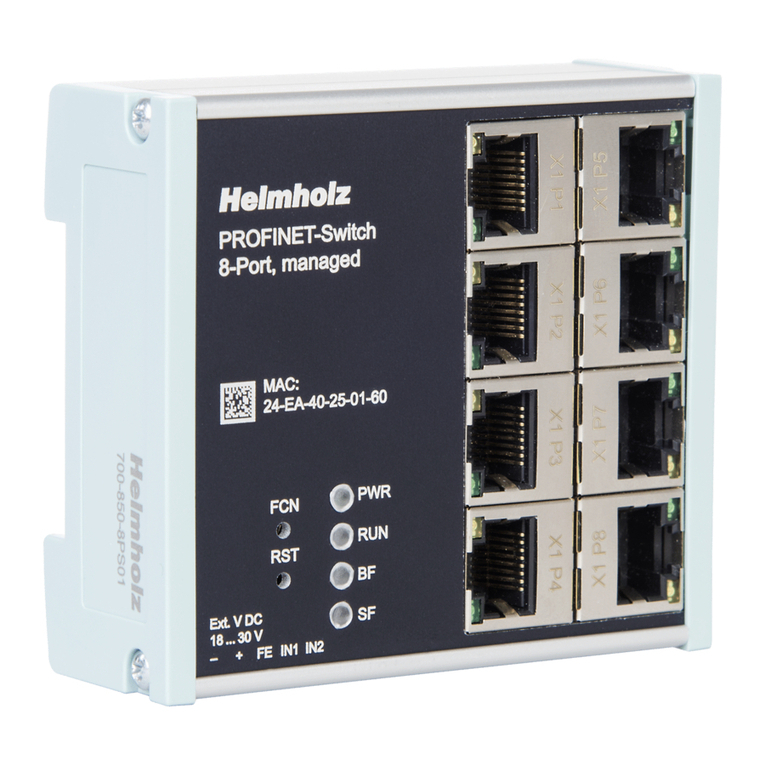 Helmholz Profinet 700-850-4PS01 manual