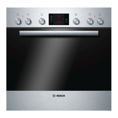 Bosch HEA23B Series instruction manual