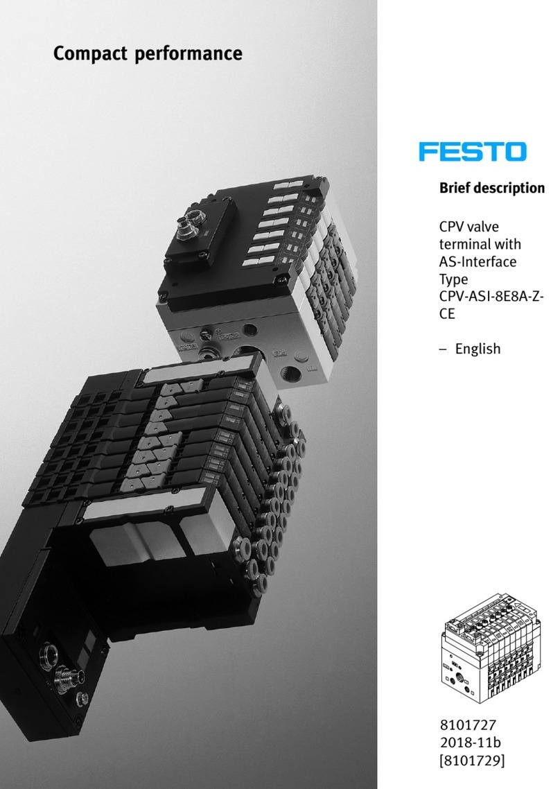 Festo CPV-ASI-8E8A-ZCE Series Parts list manual