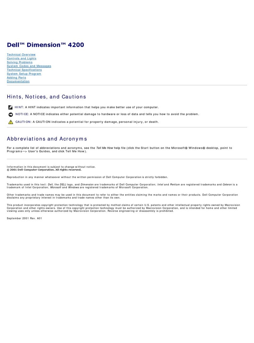 Dell PowerEdge 4200 Series User manual