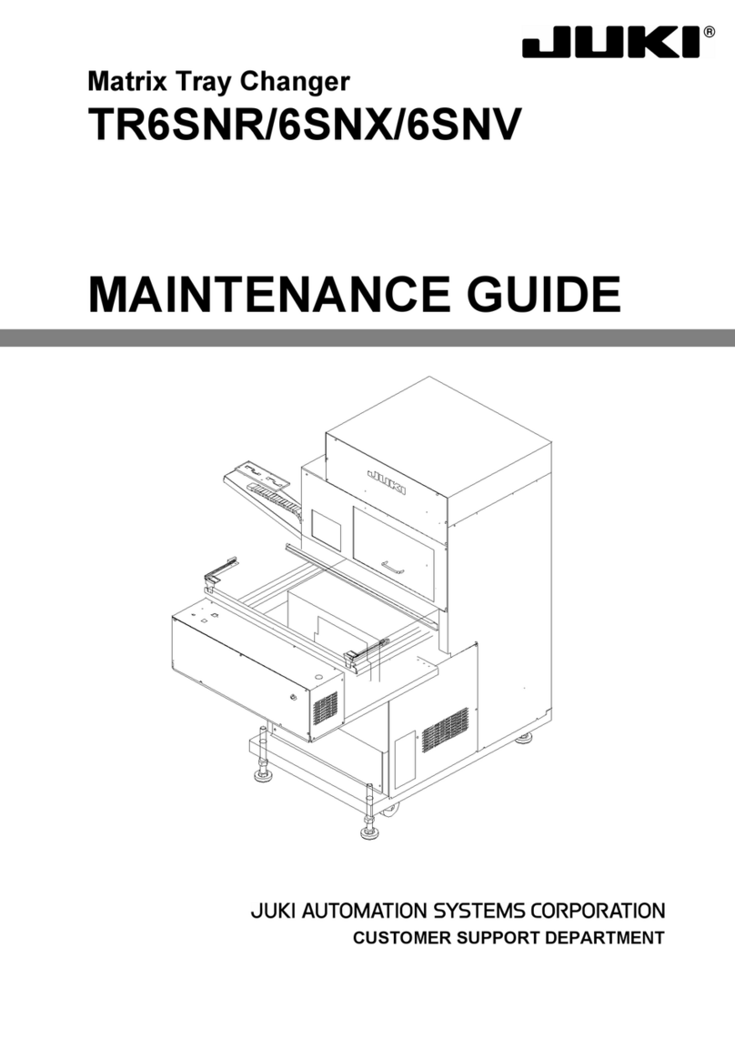 JUKI TR6SNR Maintenance Guide