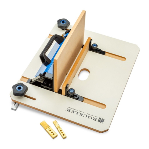 Rockler XL Router Table Box Joint Jig instructions