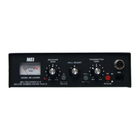 MFJ Telepatch II User manual