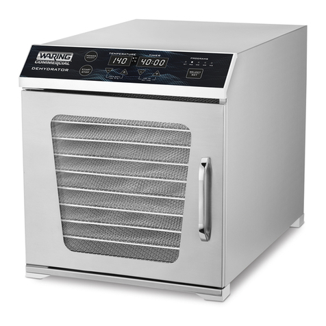 Waring WDH10 User manual