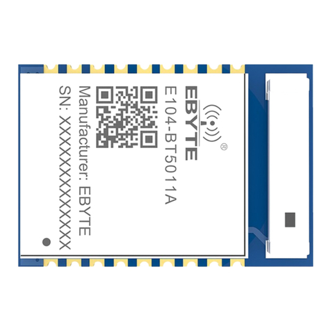 Ebyte E104-BT5011A User manual