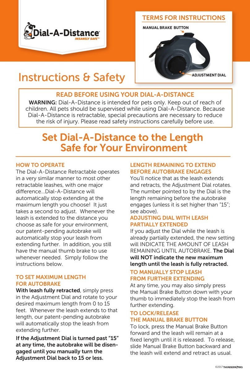 ThunderWorks DIAL-A-DISTANCE Instruction Manual