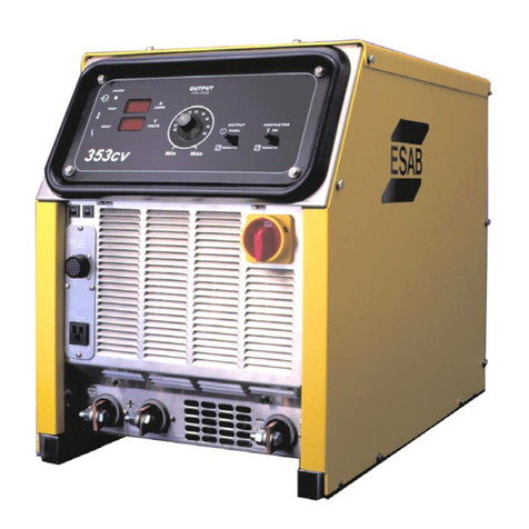 ESAB 653 cvcc Reference manual