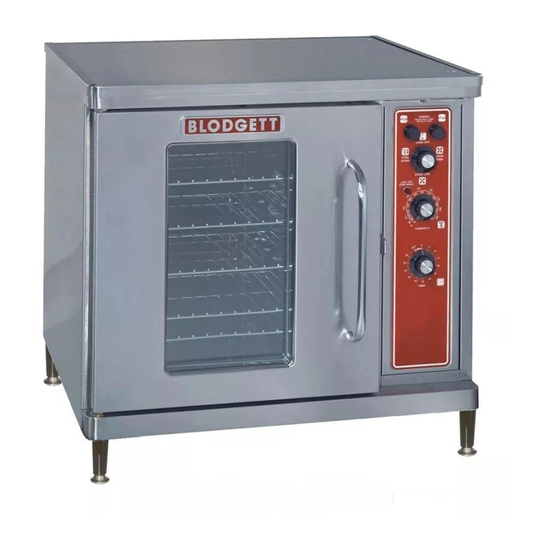 Blodgett CTB SERIES Installation operation & maintenance