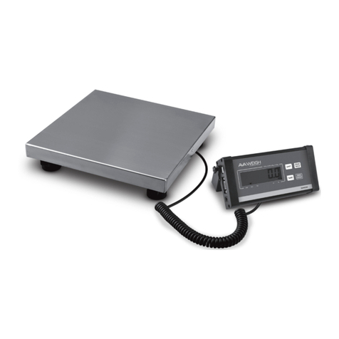 AVA WEIGH 334RS150 User manual