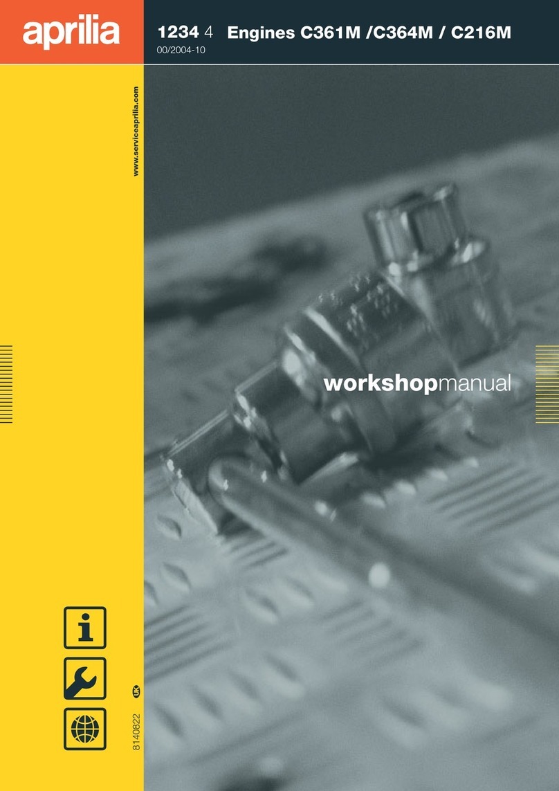 APRILIA C361M Workshop manual