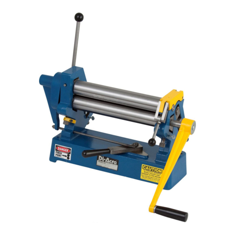 Di-Acro 12 SLIP ROLLER instruction manual