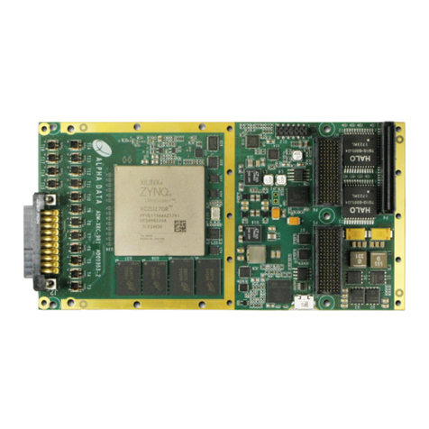 Alpha Data ADM-XRC-9R1 User manual