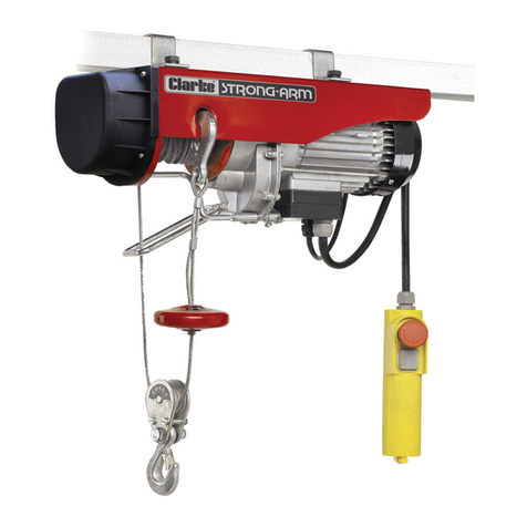 Clarke Strong-Arm CH2500B Instruction Manual