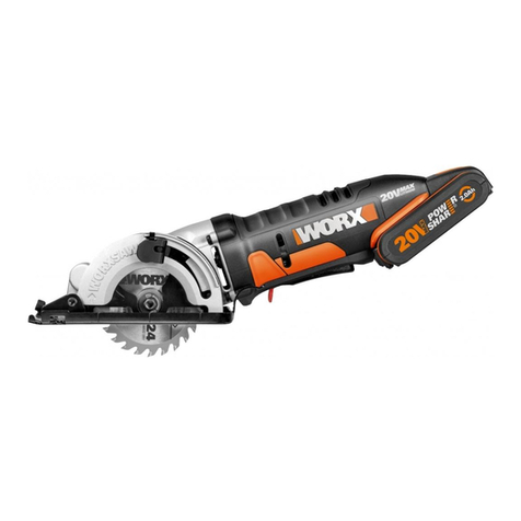 Worx WX527 Original instructions