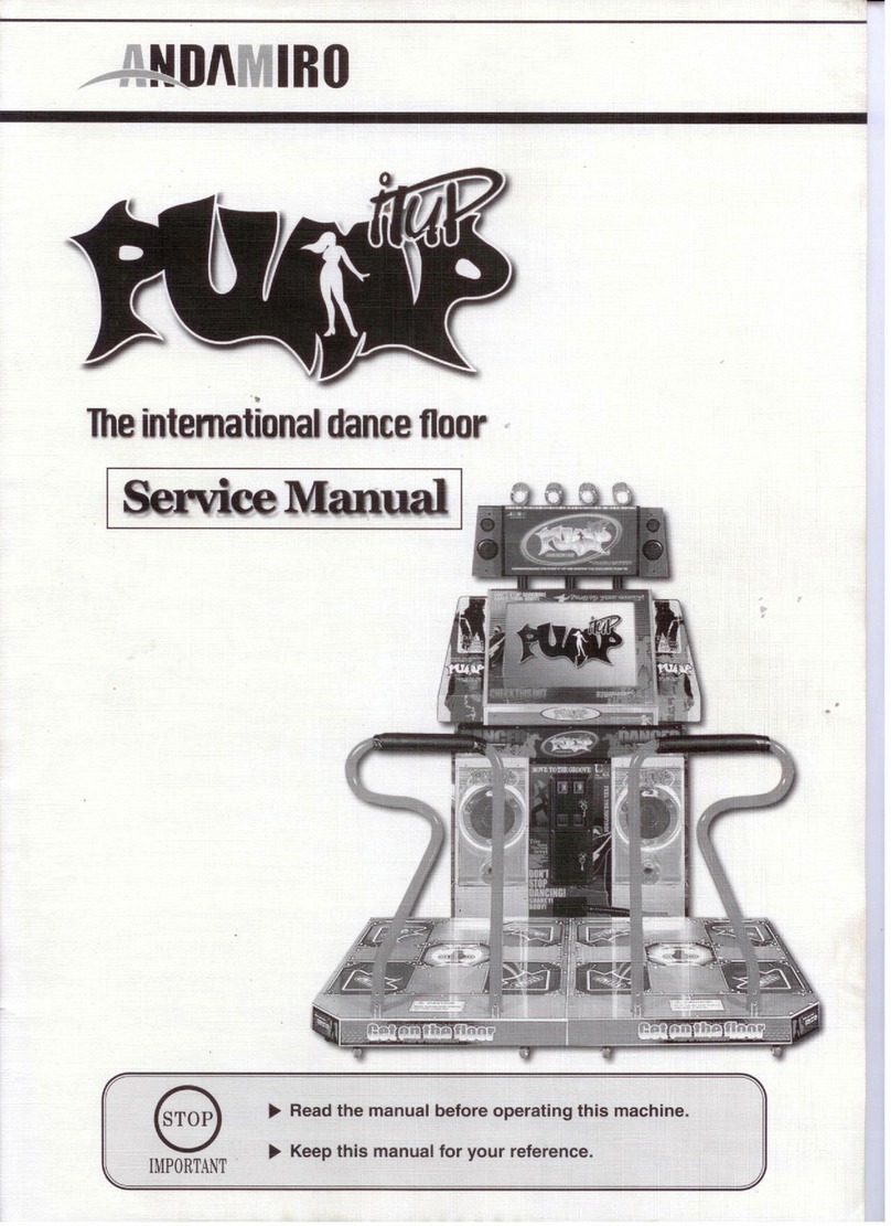 Andamiro PUMP IT UP SX Service manual