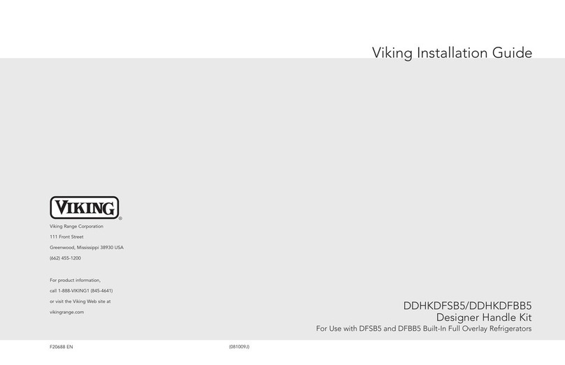 Viking DDHKDFSB5 installation guide
