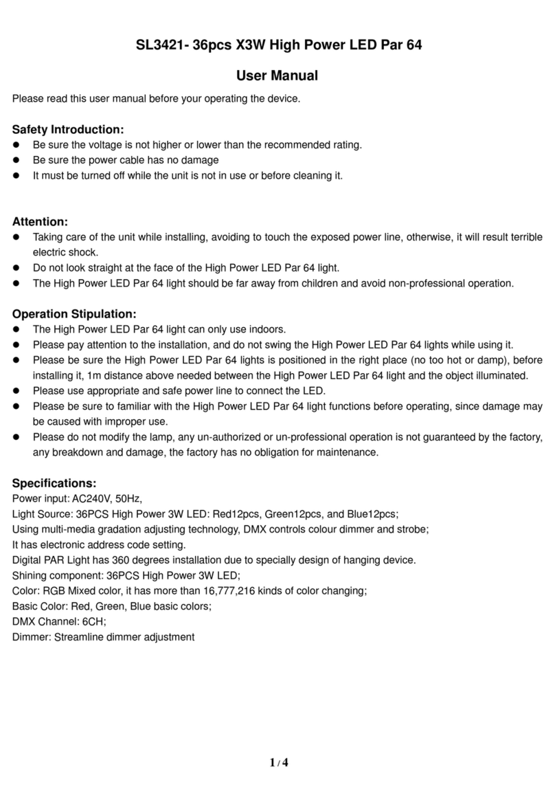 Jaycar SL3421 user manual